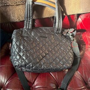 MZ Wallace Black Quilted Women's Bag